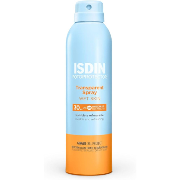 ISDIN Fotoprotector Transparent Spray Wet Skin SPF30 250ml